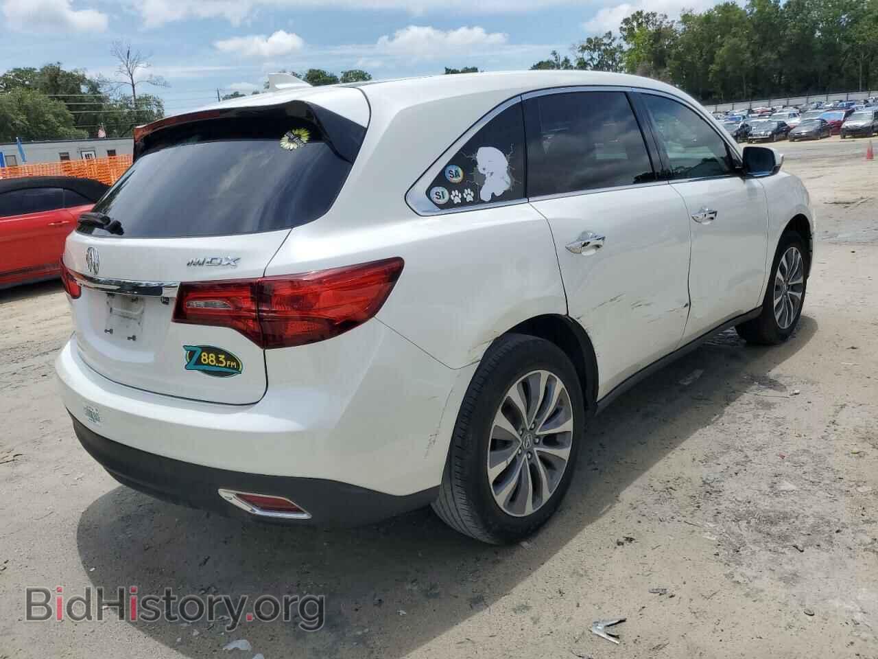 2014 ACURA MDX - VIN: 5FRYD3H4XEB001468 - Фото 3