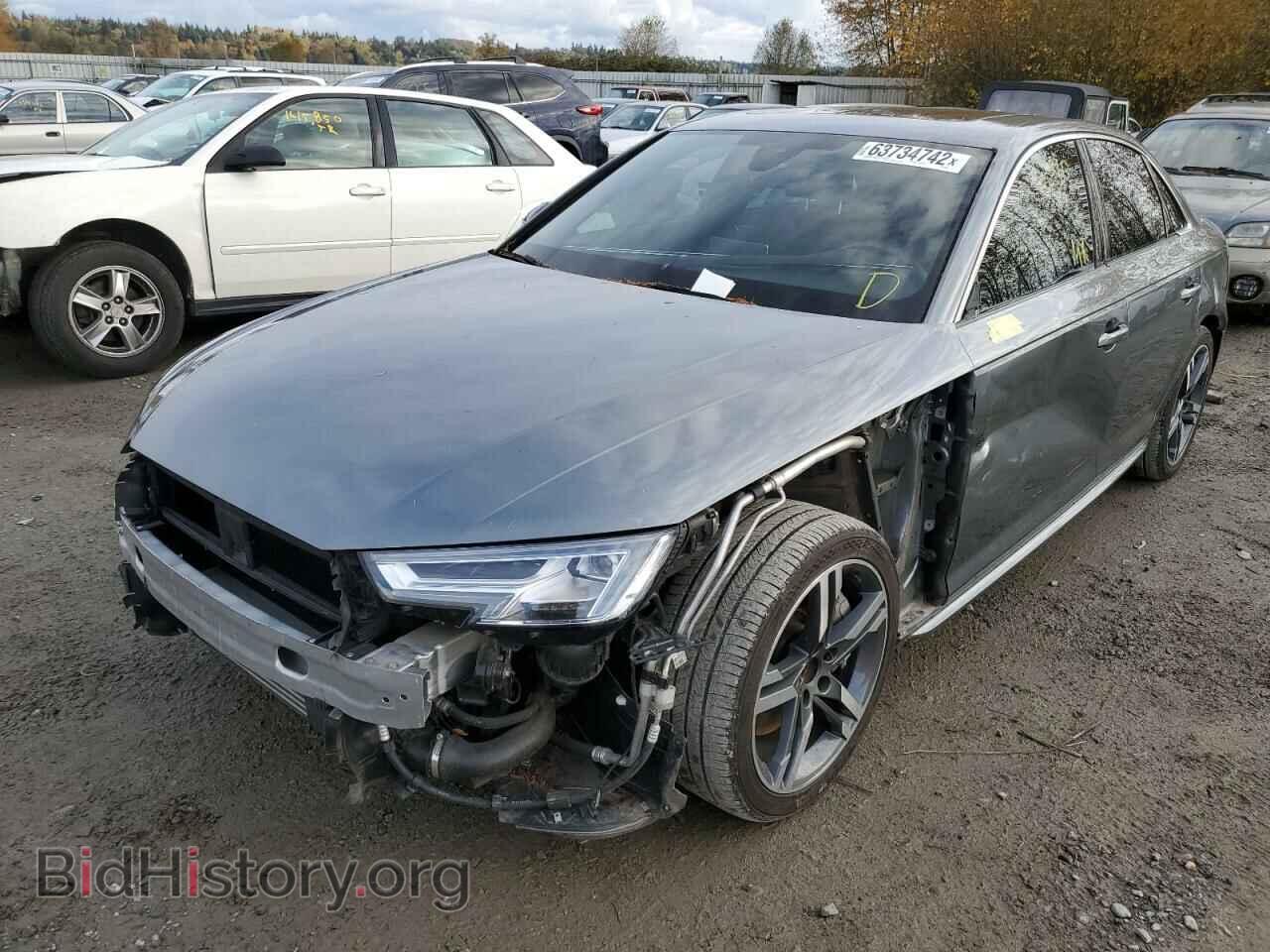 2018 AUDI A4 - VIN: WAUENAF45JN001931 - Фото 2