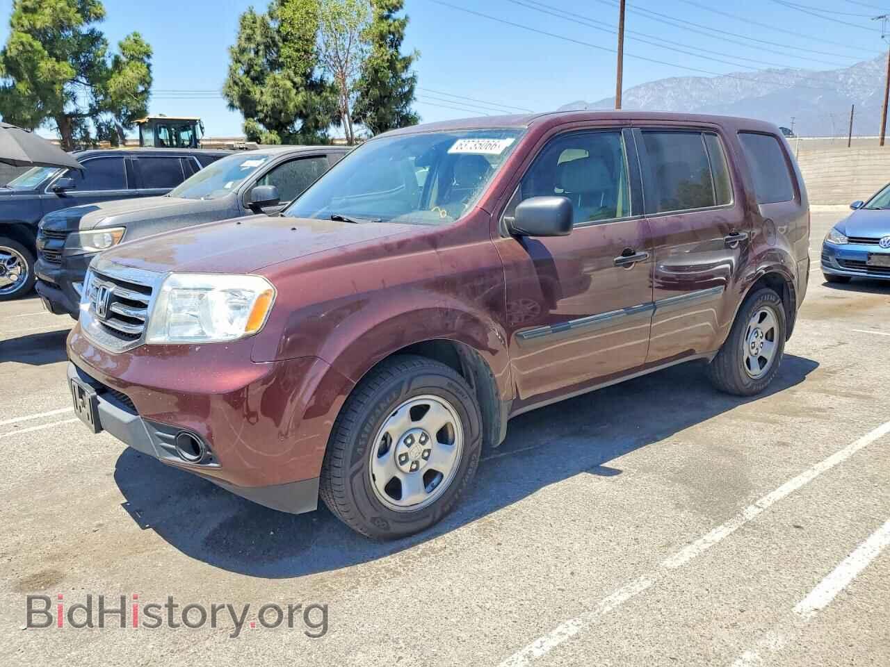 Фотография 5FNYF3H27DB022013 - HONDA PILOT 2013