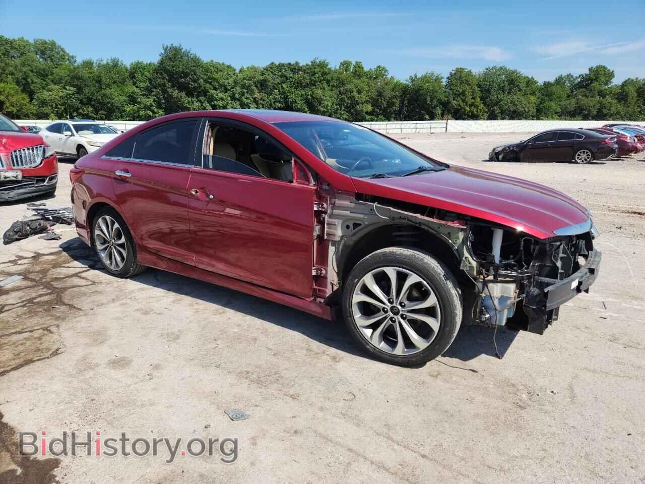 2014 HYUNDAI SONATA - VIN: 5NPEC4AB4EH834383 - Фото 4