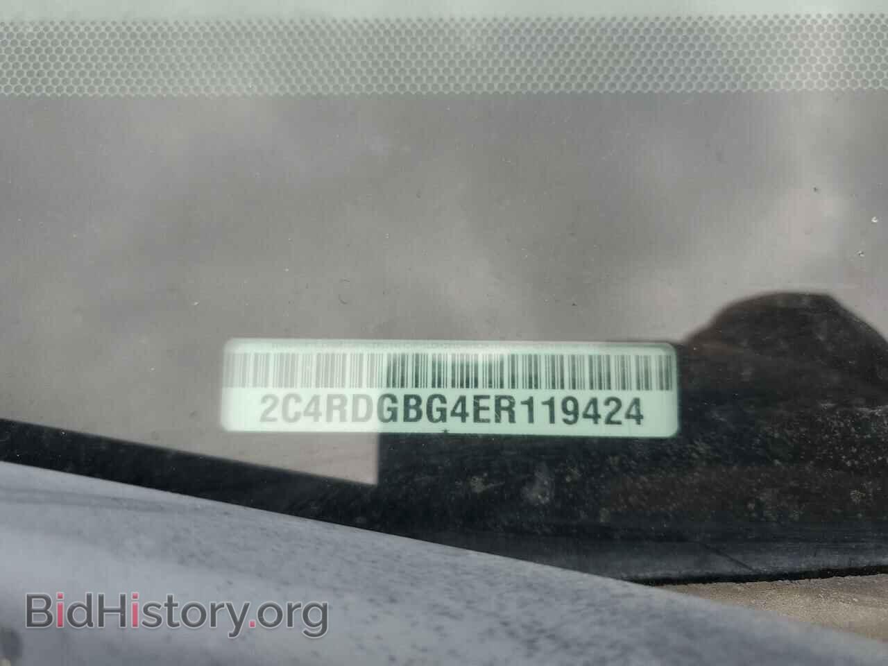 2014 DODGE CARAVAN - VIN: 2C4RDGBG4ER119424 - Фото 13