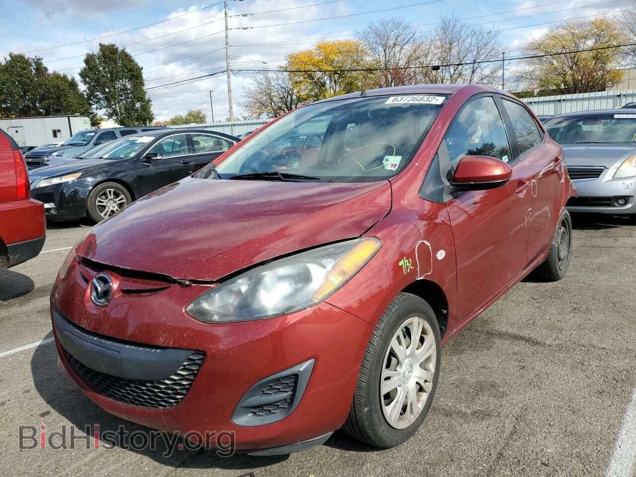 2014 MAZDA 2 - VIN: JM1DE1KY4E0173278 - Фото 2
