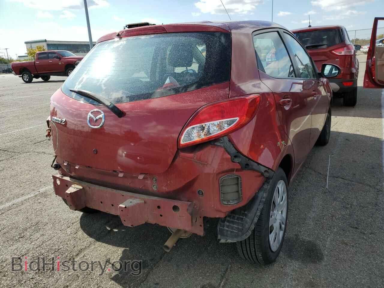 2014 MAZDA 2 - VIN: JM1DE1KY4E0173278 - Фото 4