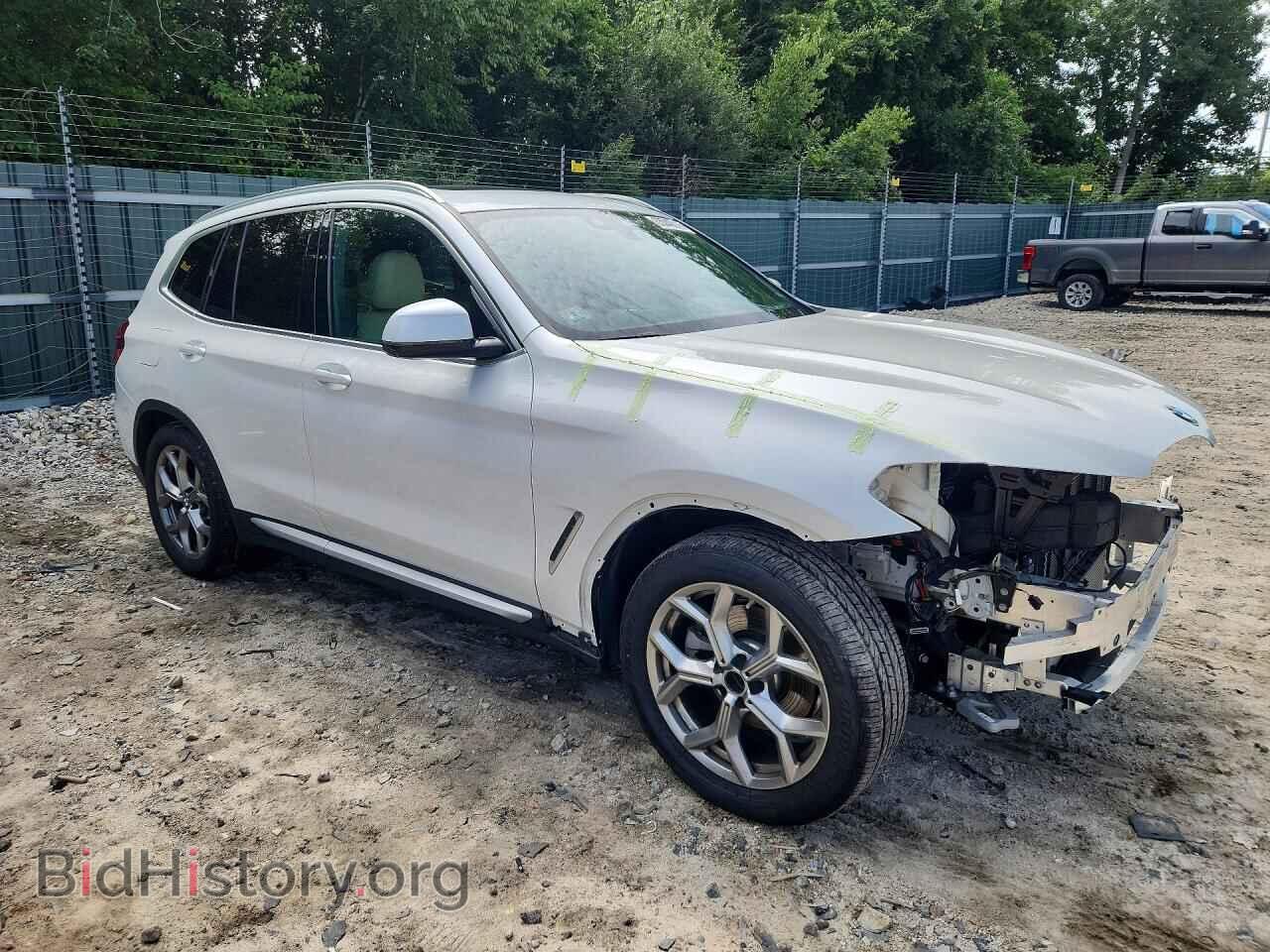 2021 BMW X3 - VIN: 5UXTY5C08M9F00702 - Фото 4