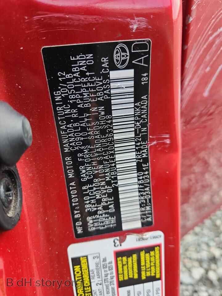 2013 TOYOTA COROLLA - VIN: 2T1BU4EEXDC963248 - Фото 12