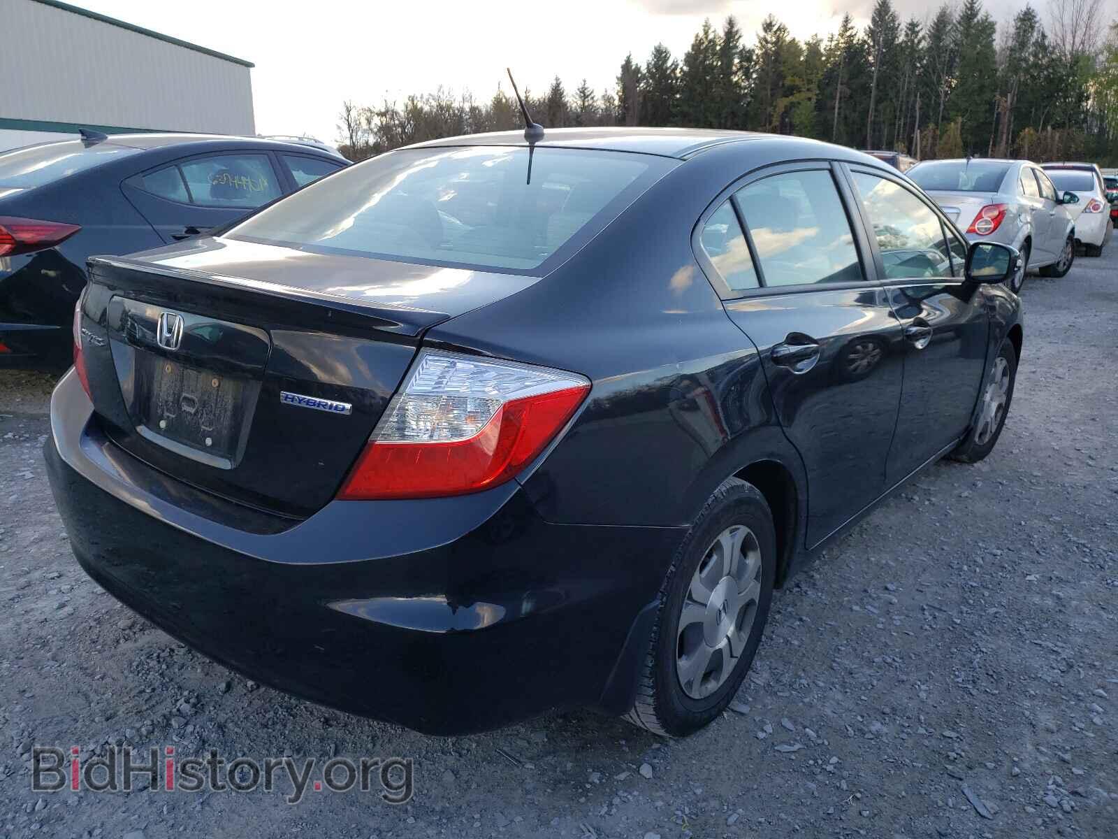 2012 HONDA CIVIC - VIN: JHMFB4F39CS000664 - Фото 4
