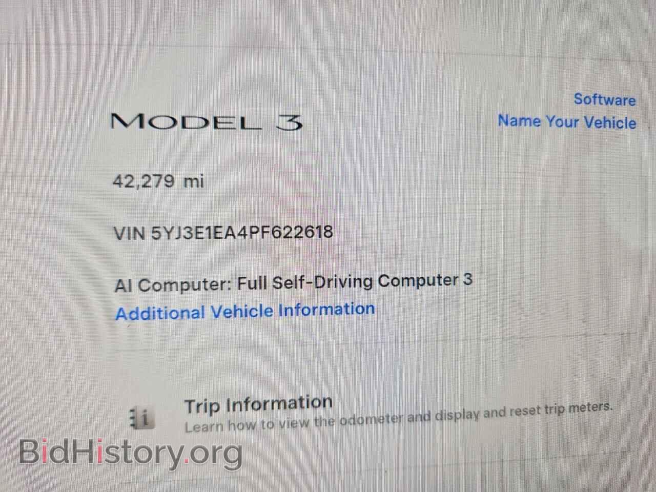 2023 TESLA MODEL 3 - VIN: 5YJ3E1EA4PF622618 - Photo 9
