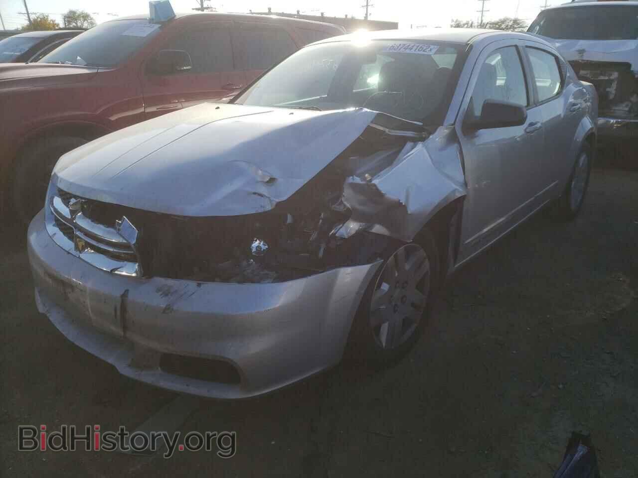 2012 DODGE AVENGER - VIN: 1C3CDZAG4CN258941 - Фото 2