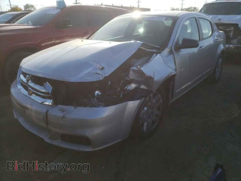 2012 Dodge AVENGER (VIN 1C3CDZAG4CN258941) — фото 2 из 10