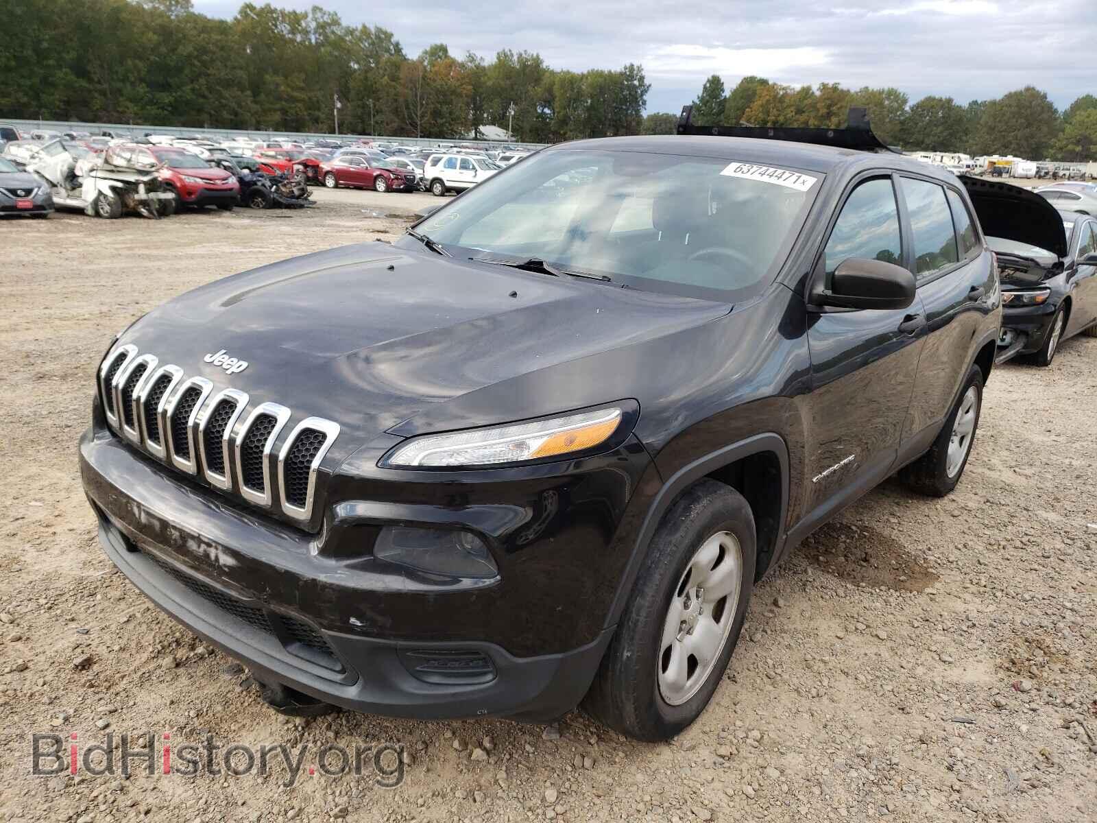 2014 JEEP CHEROKEE - VIN: 1C4PJMAB2EW166317 - Фото 2