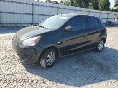 2014 Mitsubishi MIRAGE DE, черный — VIN ML32A3HJ7EH022755, Copart