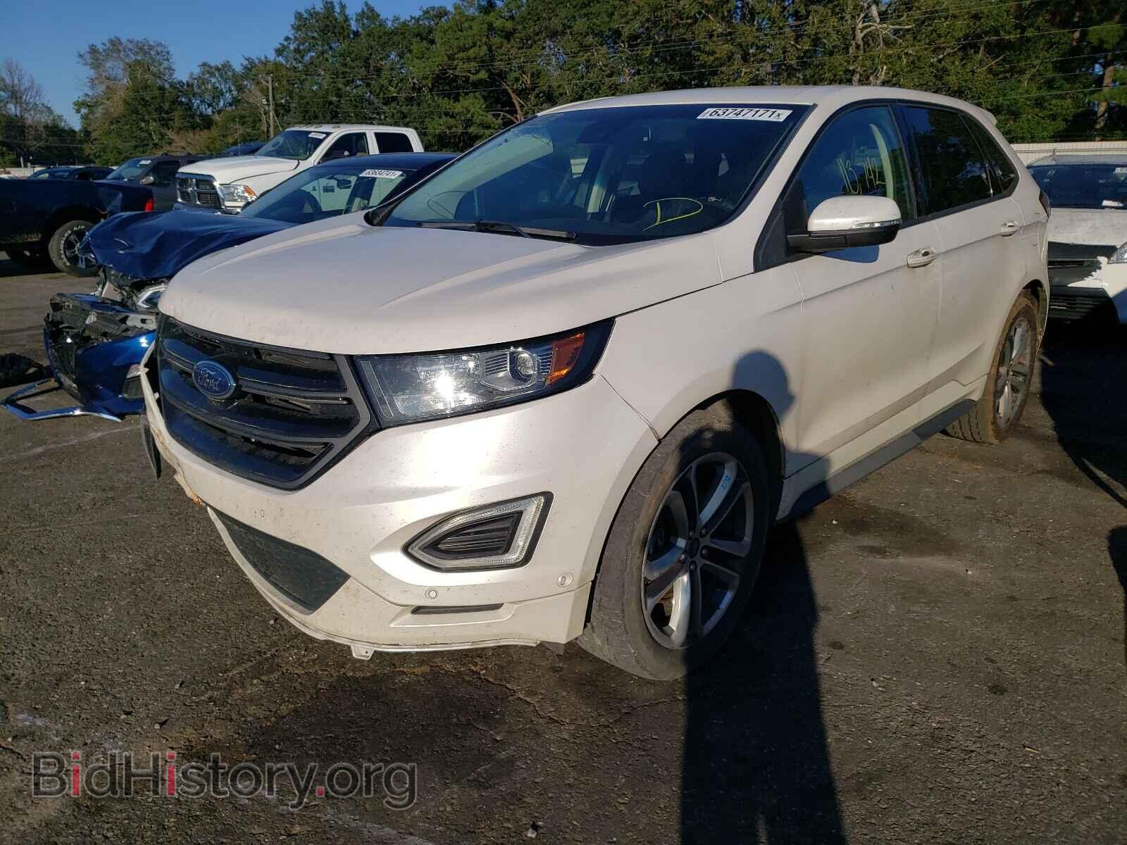 2015 FORD EDGE - VIN: 2FMTK3AP1FBB32627 - Фото 2