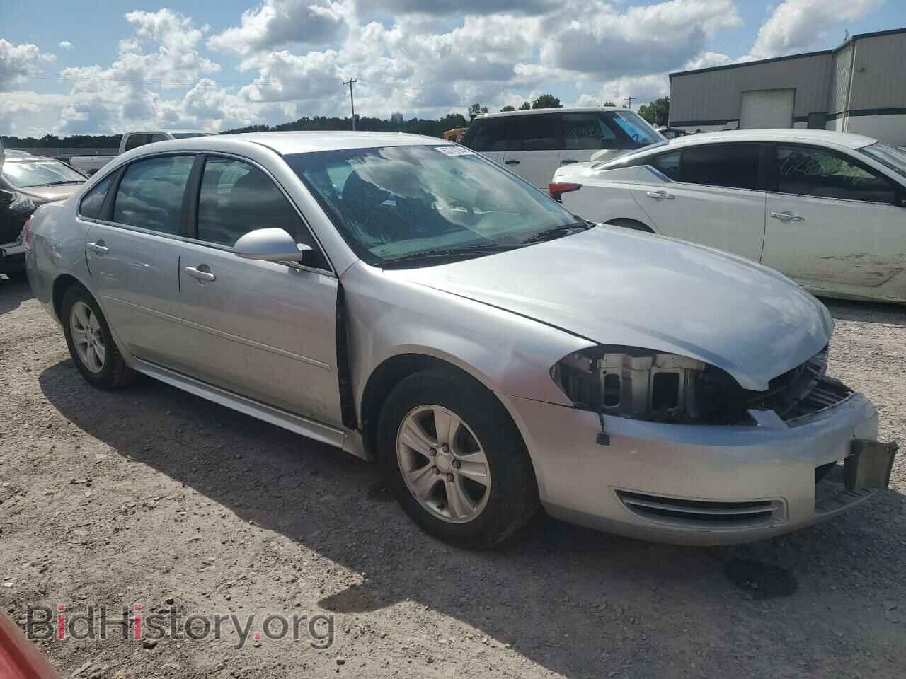 2012 CHEVROLET IMPALA - VIN: 2G1WF5E37C1296550 - Фото 4