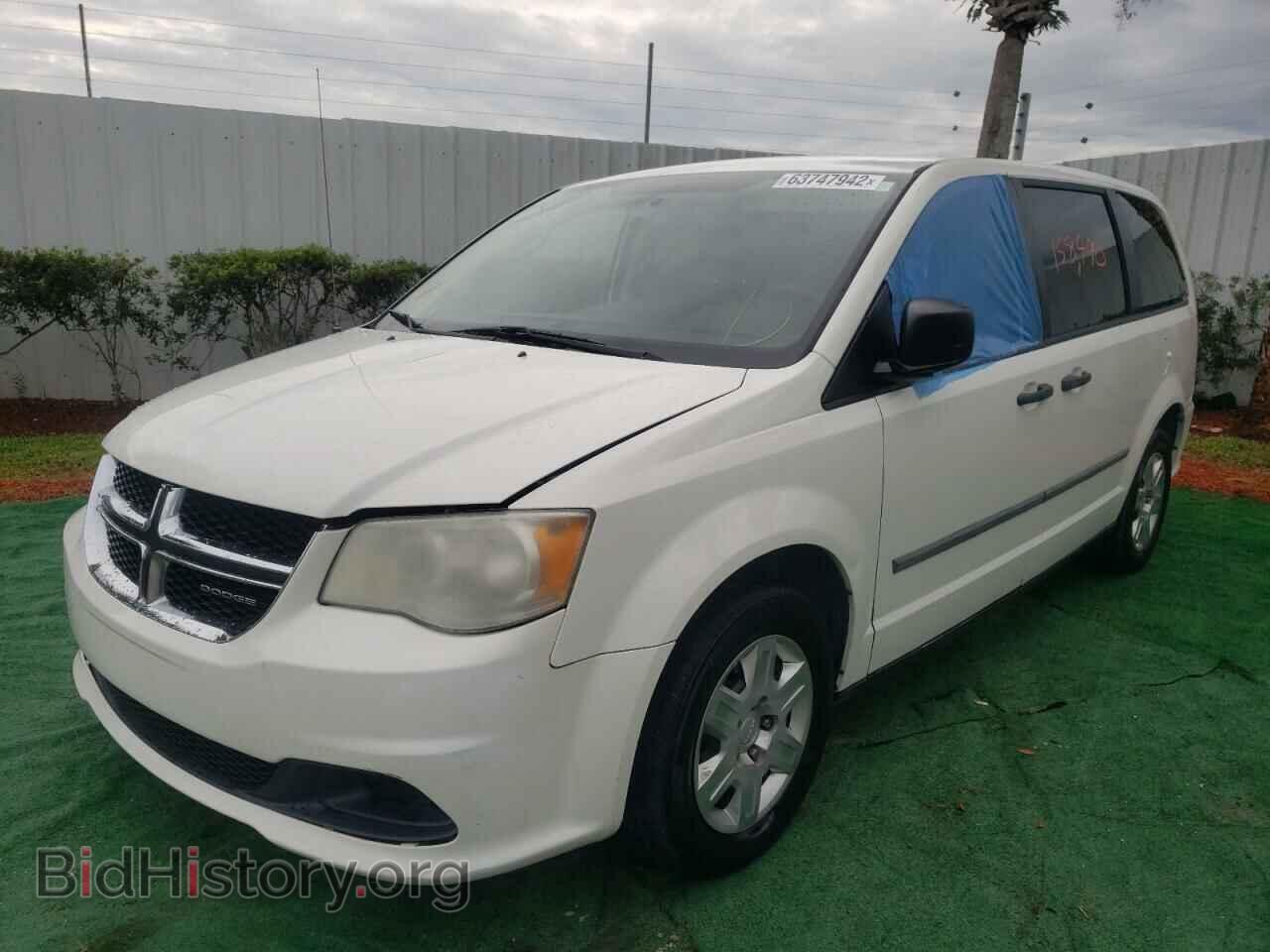 2011 DODGE CARAVAN - VIN: 2D4RN1AGXBR742153 - Фото 2