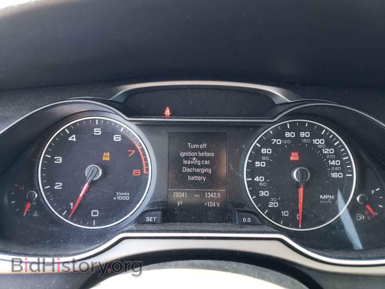 2013 AUDI A4 - VIN: WAUBFAFL2DN044649 - Фото 9