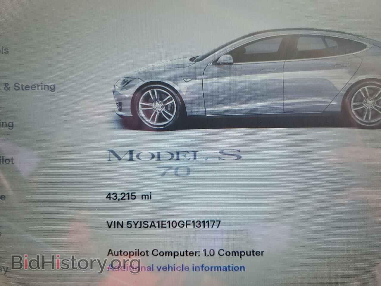 2016 TESLA MODEL S - VIN: 5YJSA1E10GF131177 - Photo 8