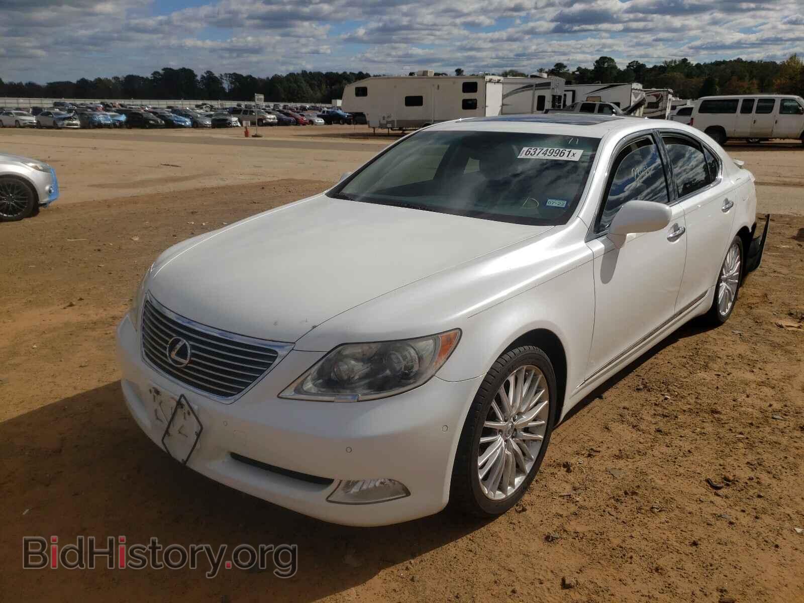 2009 LEXUS LS460 - VIN: JTHBL46F095086671 - Фото 2