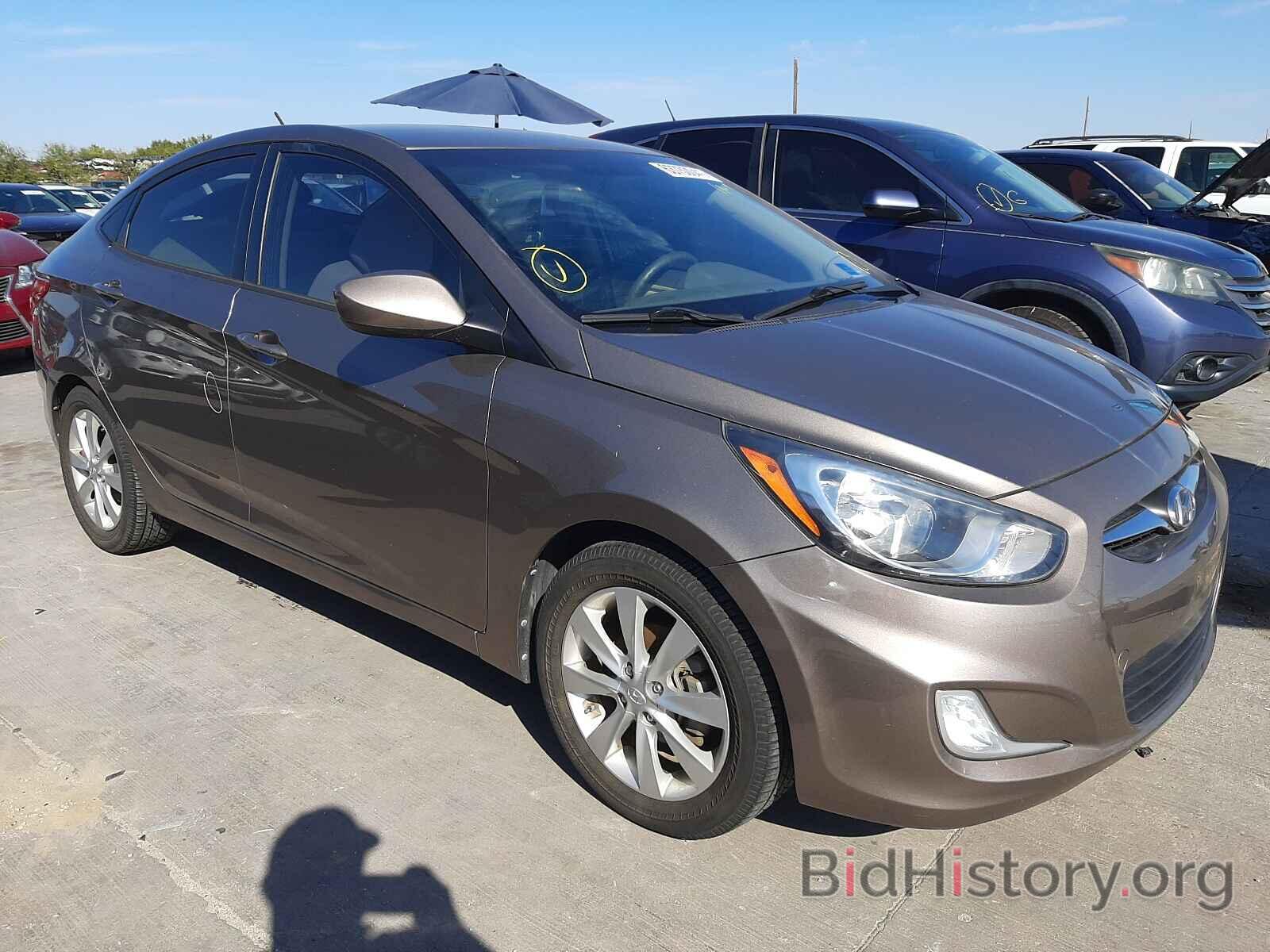 Photo KMHCU4AE6DU455478 - HYUNDAI ACCENT 2013