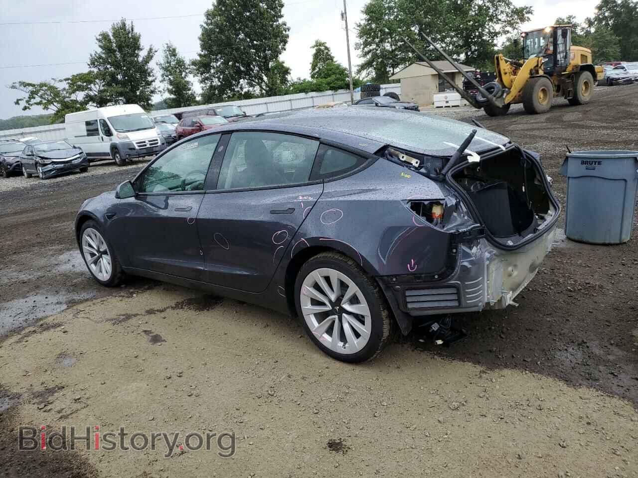 2022 TESLA MODEL 3 - VIN: 5YJ3E1EB1NF350910 - Фото 2