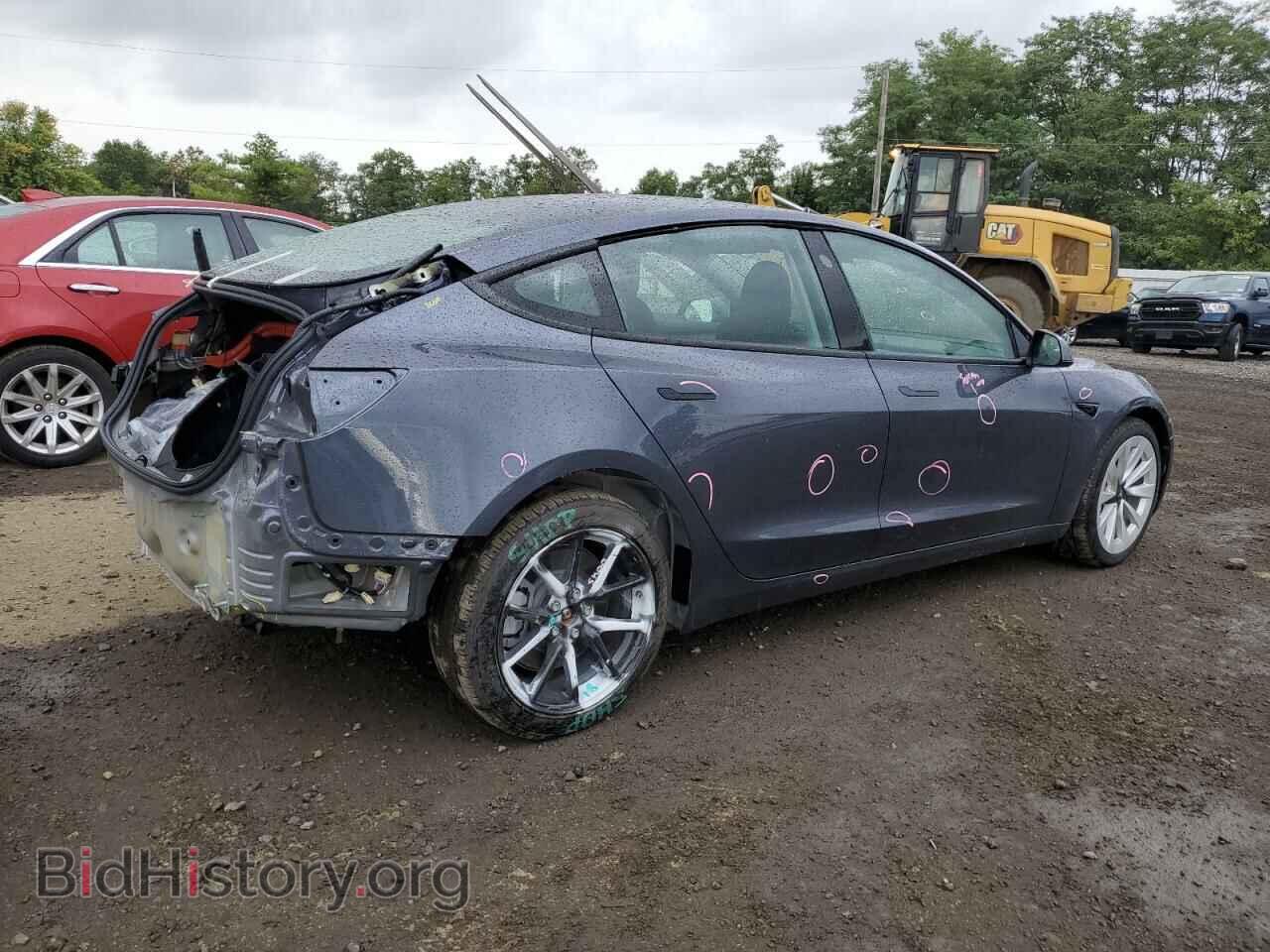 2022 TESLA MODEL 3 - VIN: 5YJ3E1EB1NF350910 - Фото 3