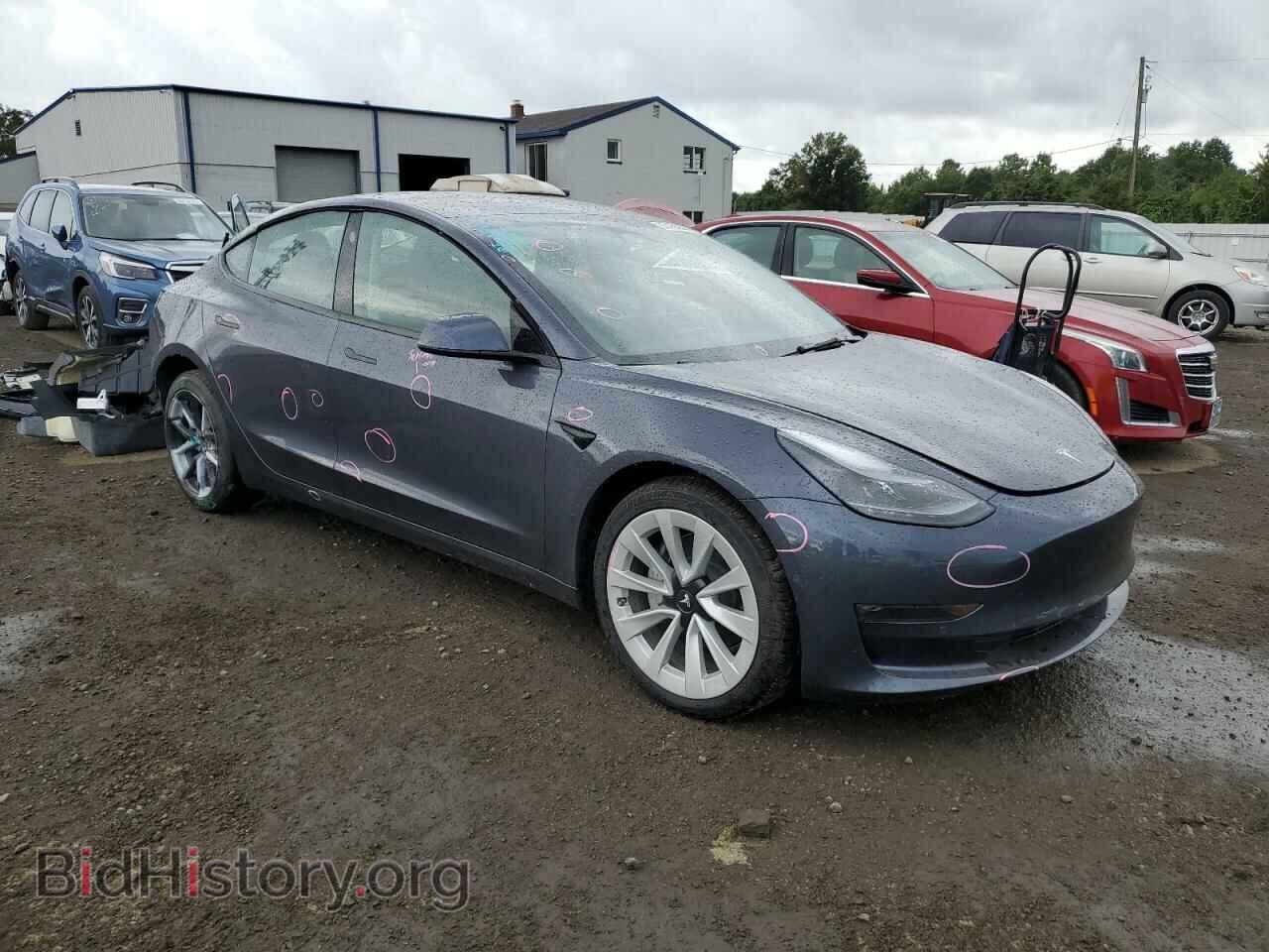 2022 TESLA MODEL 3 - VIN: 5YJ3E1EB1NF350910 - Фото 4
