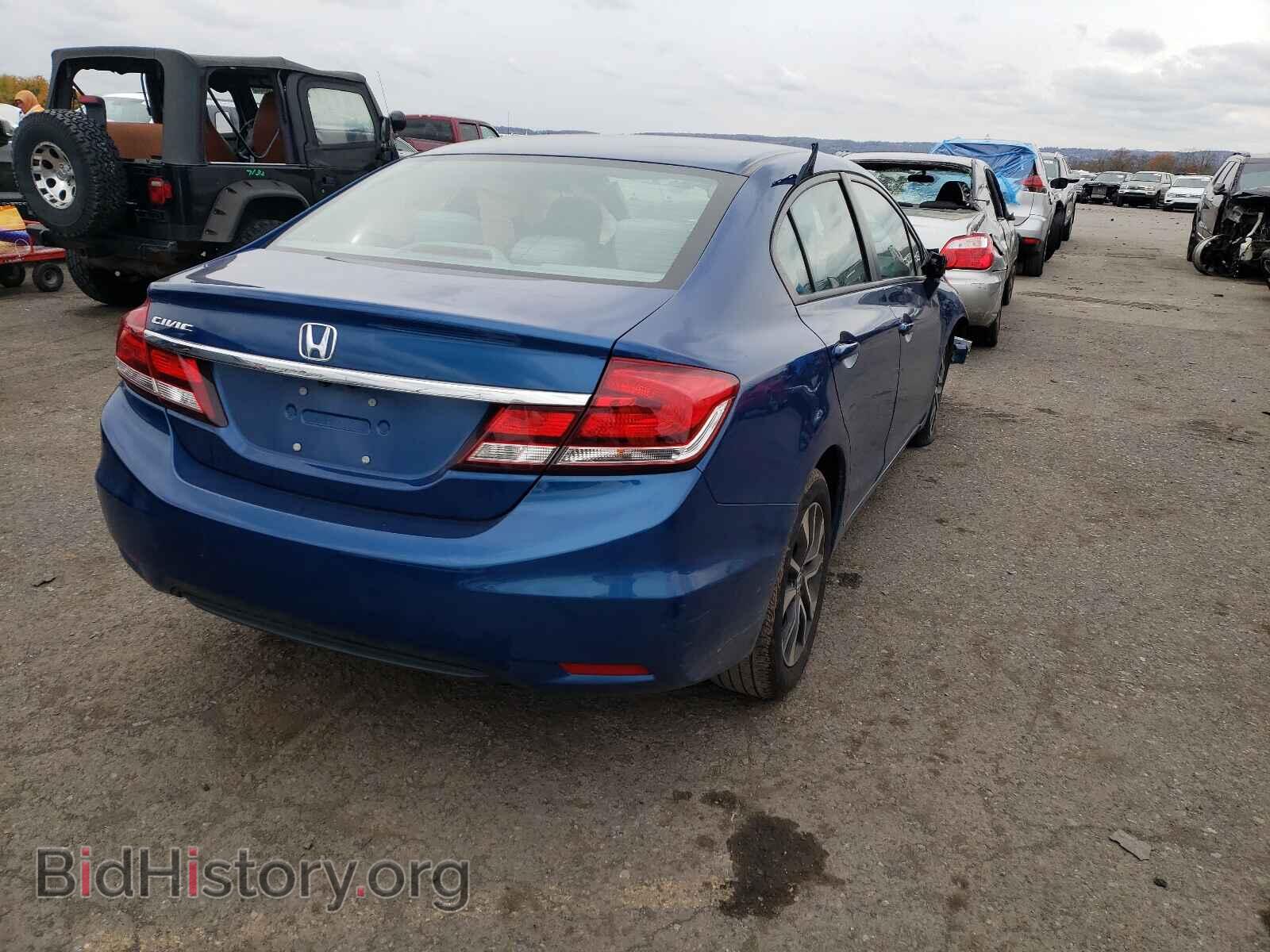 2014 HONDA CIVIC - VIN: 19XFB2F83EE233849 - Фото 4