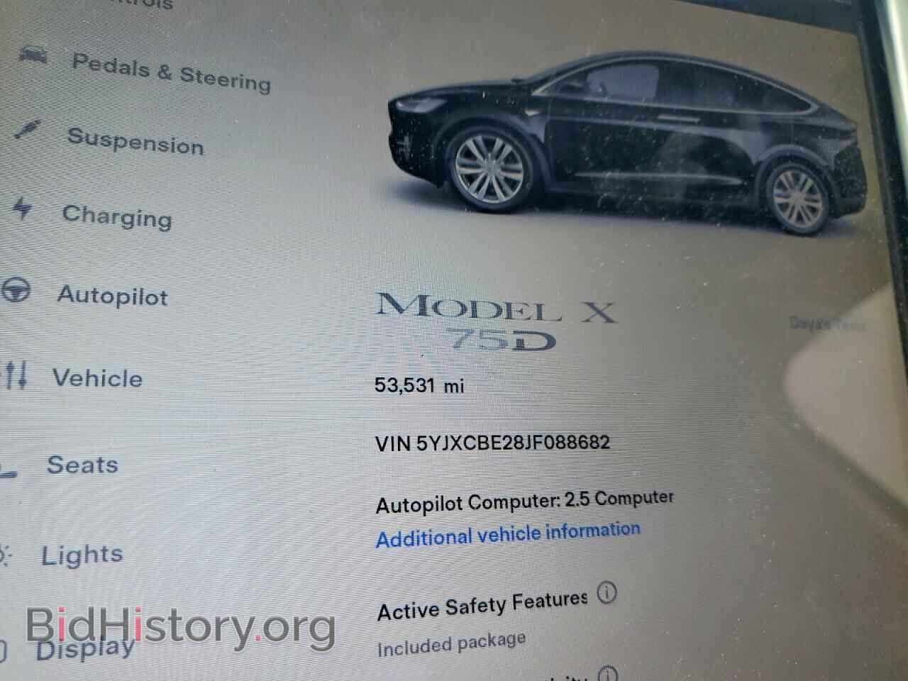 2018 TESLA MODEL X - VIN: 5YJXCBE28JF088682 - Photo 9