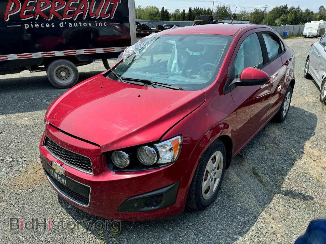 Фотография 1G1JA5EH3E4239791 - CHEVROLET SONIC 2014