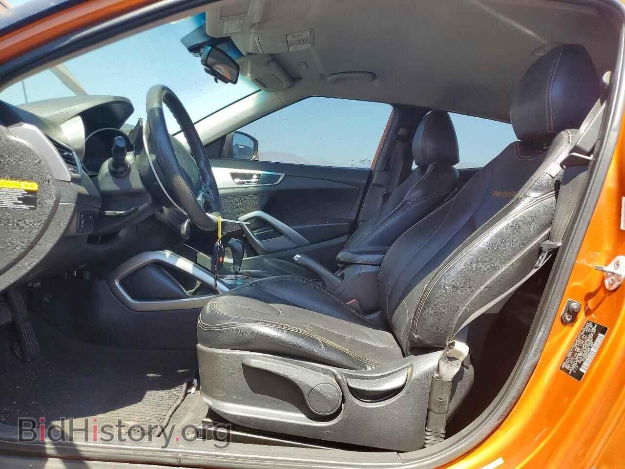2012 HYUNDAI VELOSTER - VIN: KMHTC6AD5CU029947 - Фото 7