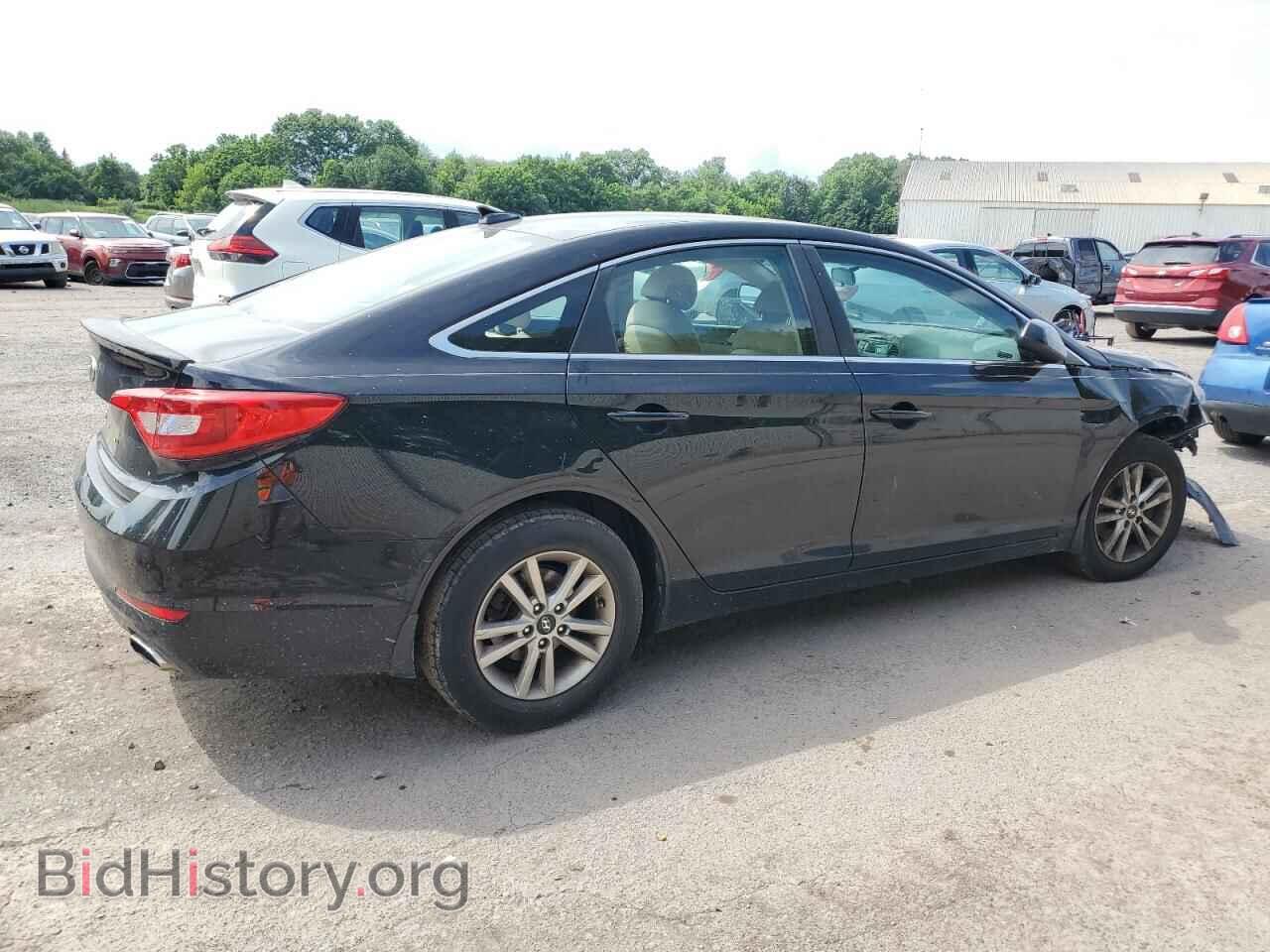 2015 HYUNDAI SONATA - VIN: 5NPE24AF9FH140652 - Фото 3