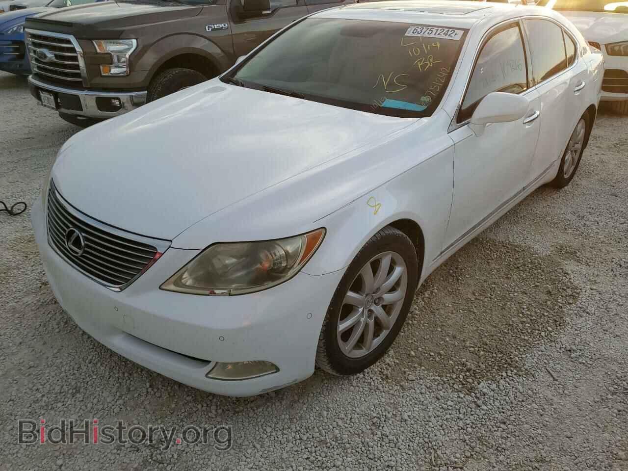 2007 LEXUS LS460 - VIN: JTHBL46FX75046692 - Фото 2