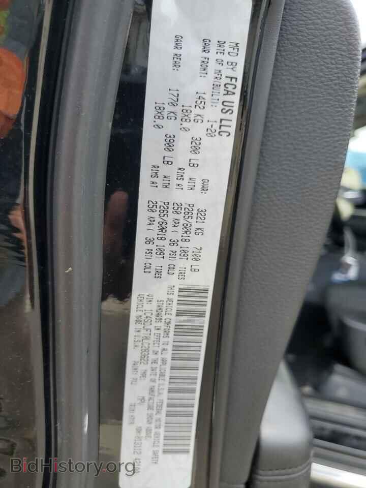 2020 DODGE DURANGO - VIN: 1C4SDJFT0LC283622 - Photo 14