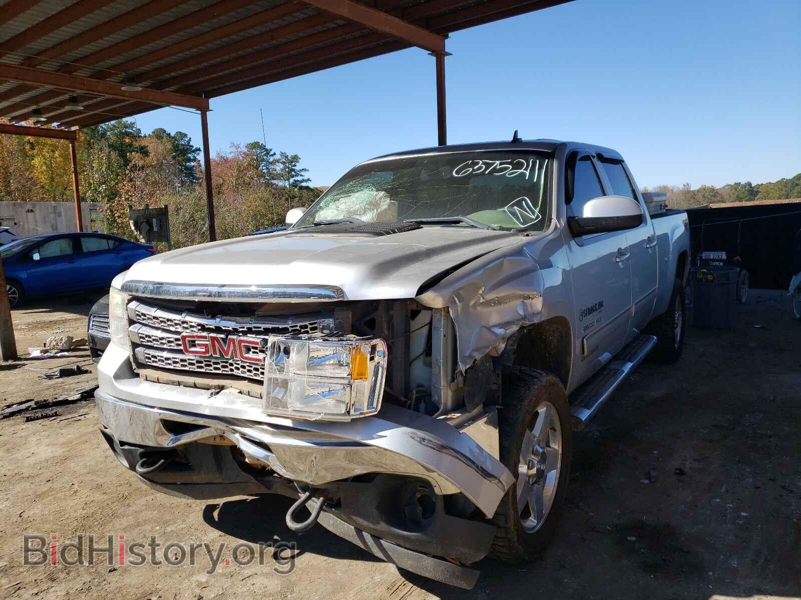 2012 GMC SIERRA - VIN: 1GT121CG0CF227302 - Фото 2