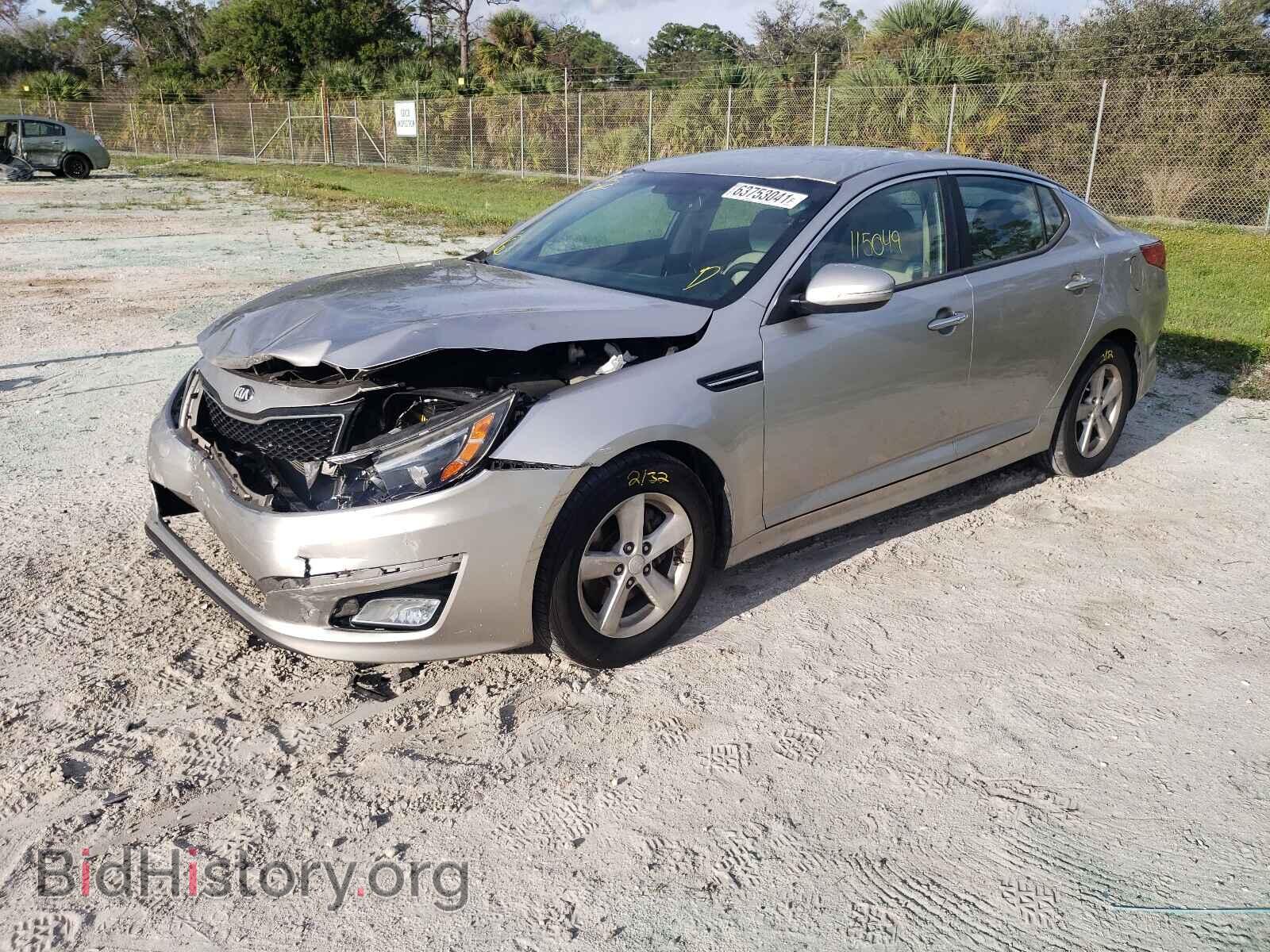 2014 KIA OPTIMA - VIN: KNAGM4A74E5478144 - Photo 2
