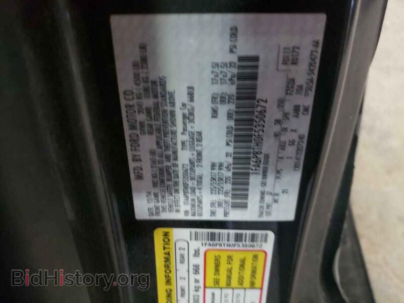 2015 Ford ALL MODELS (VIN 1FA6P8TH0F5350672) — photo 12 of 12