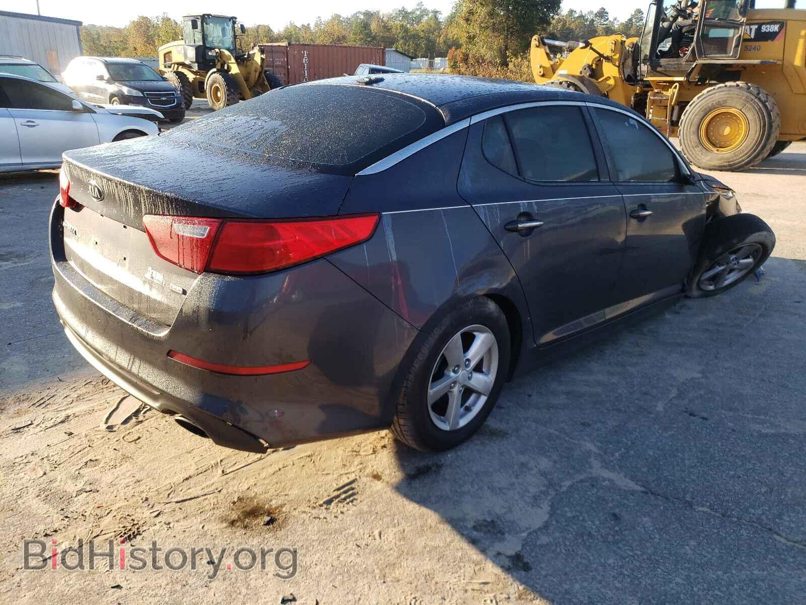 2015 KIA OPTIMA - VIN: KNAGM4A75F5646665 - Фото 4