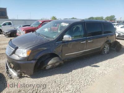 2016 Chrysler MINIVAN Town & COU, blue — VIN 2C4RC1GG9GR221877, Copart