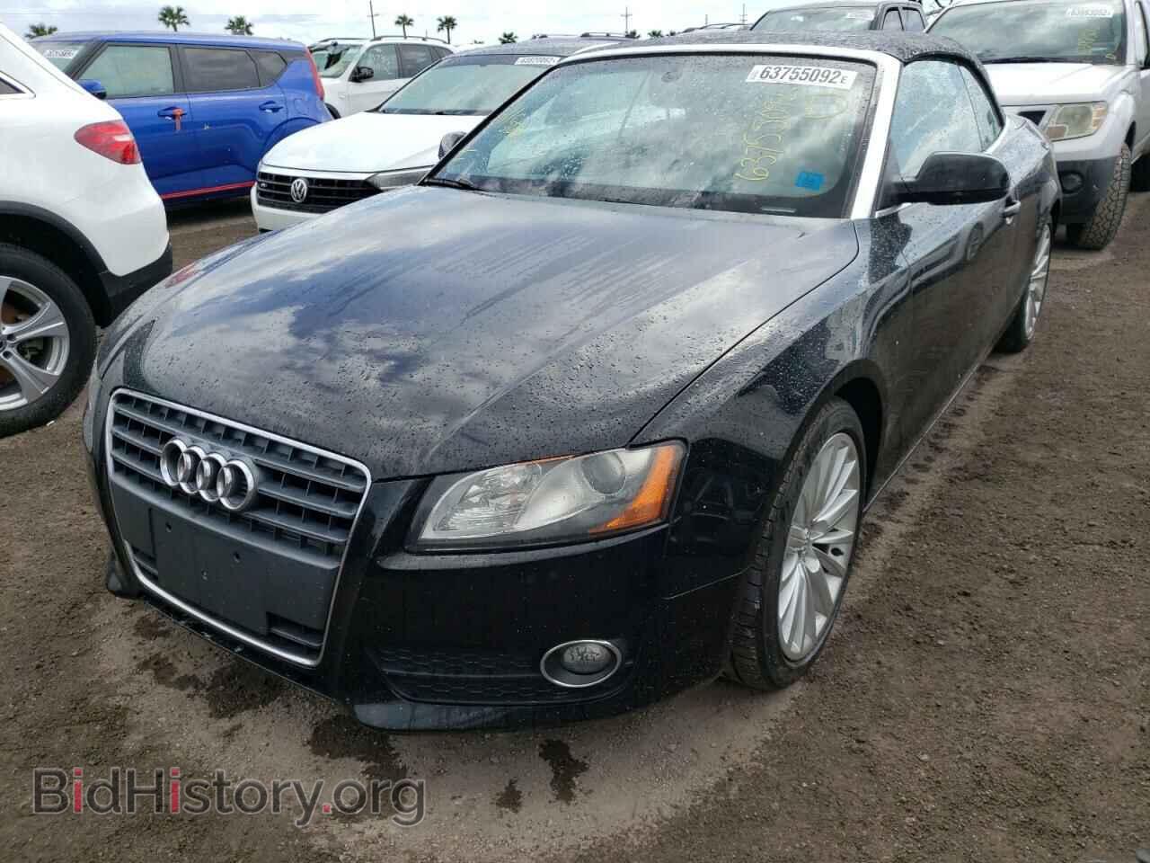 2012 AUDI A5 - VIN: WAUAFAFH3CN006093 - Фото 2
