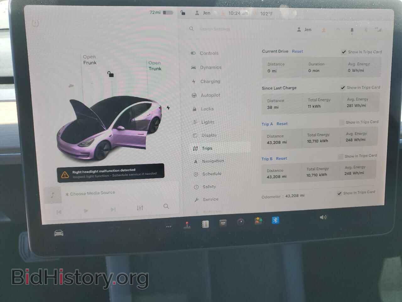 2021 TESLA MODEL 3 - VIN: 5YJ3E1EA9MF930606 - Photo 9