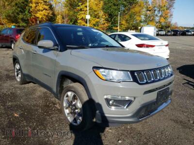 2020 Jeep COMPASS COMPASS LI, gray — VIN 3C4NJDCB8LT203877, Copart