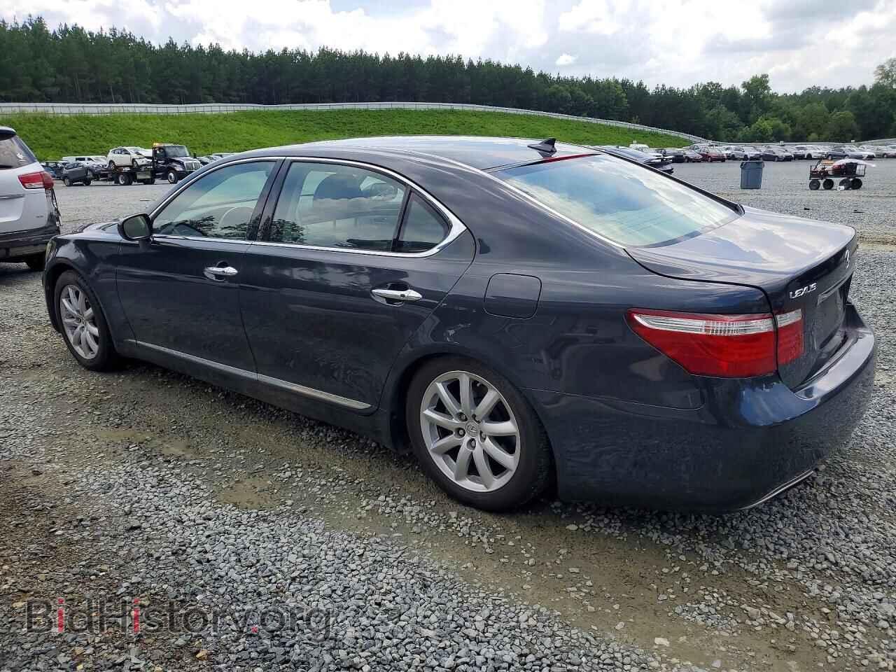 2007 LEXUS LS460 - VIN: JTHGL46F775016765 - Фото 2