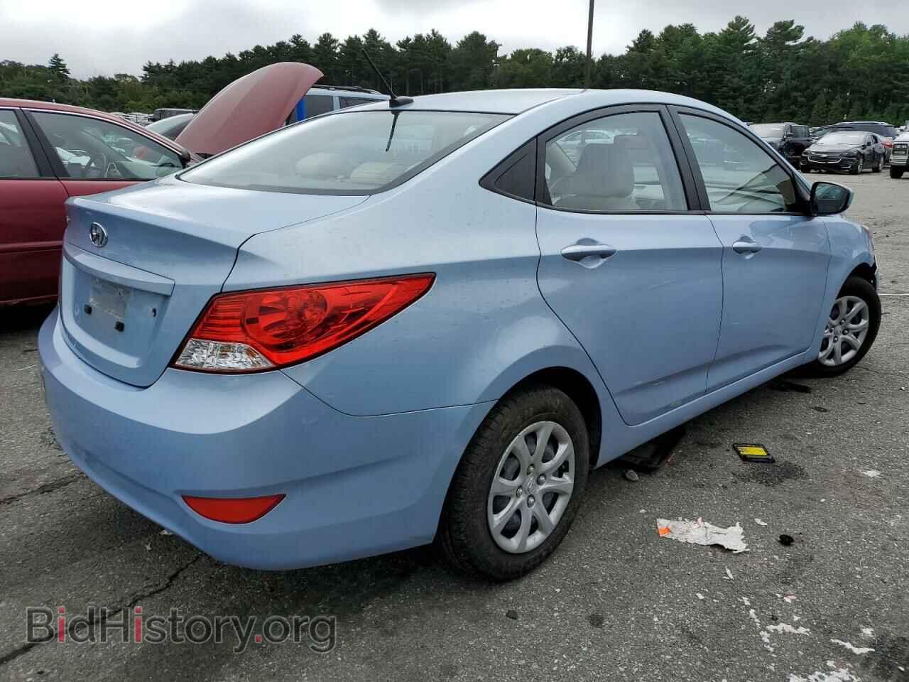 2013 HYUNDAI ACCENT - VIN: KMHCT4AE4DU283132 - Фото 3