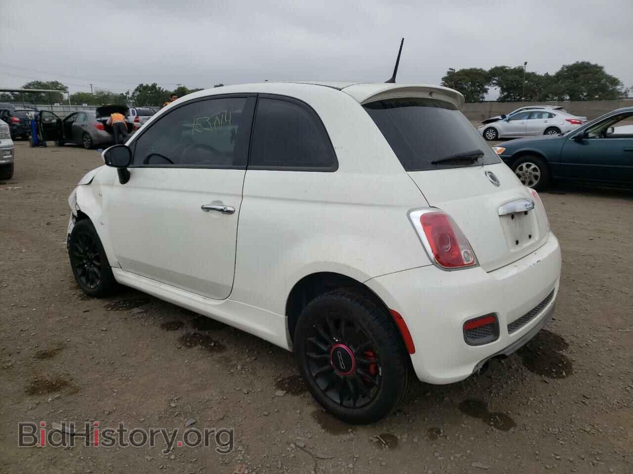 2012 FIAT 500 - VIN: 3C3CFFBR8CT126306 - Фото 3
