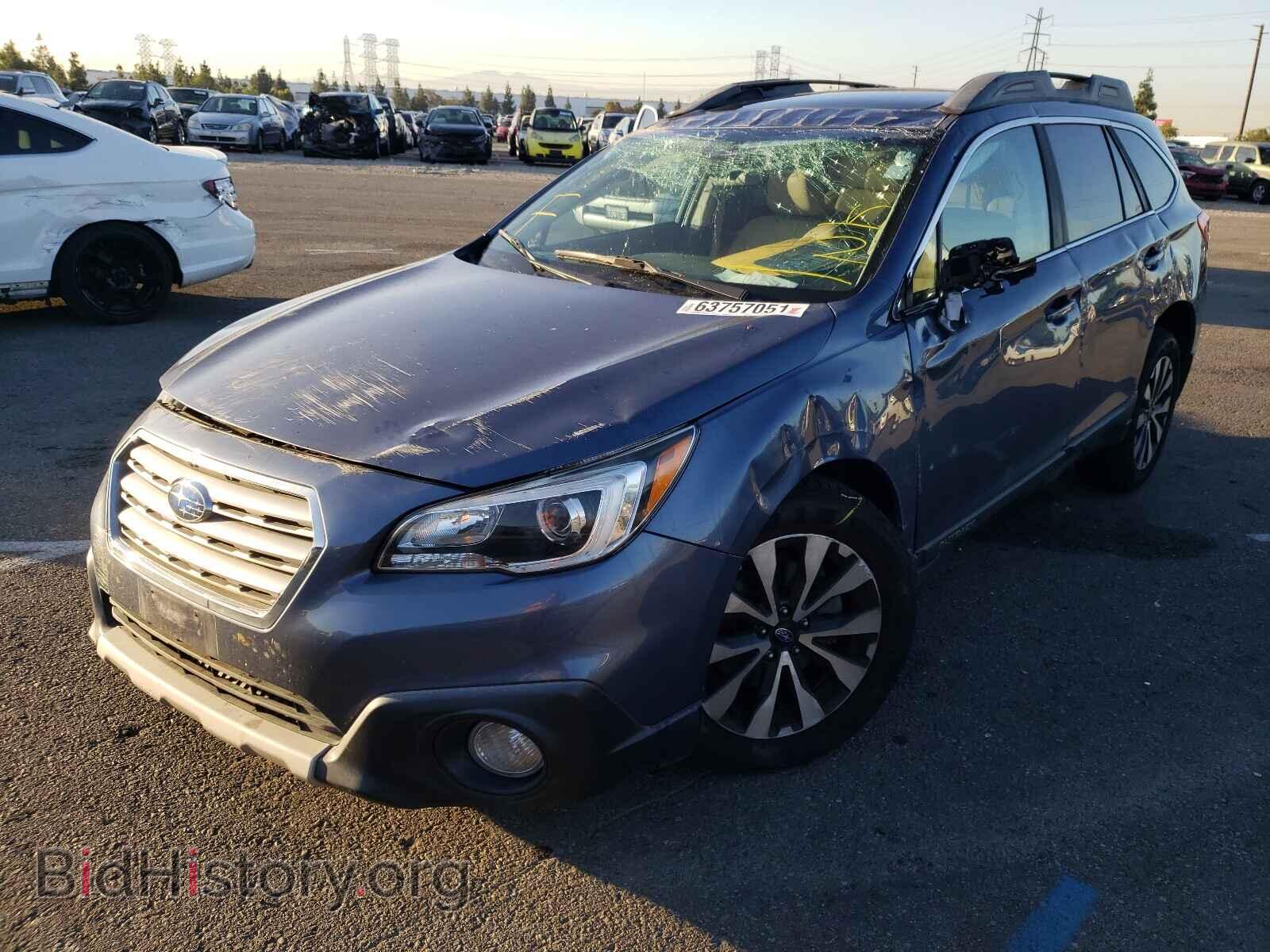 2017 SUBARU OUTBACK - VIN: 4S4BSANC8H3413544 - Фото 2