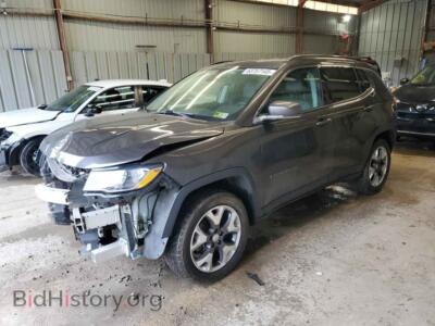 2020 Jeep COMPASS Limited, gray — VIN 3C4NJDCB7LT185338, Copart
