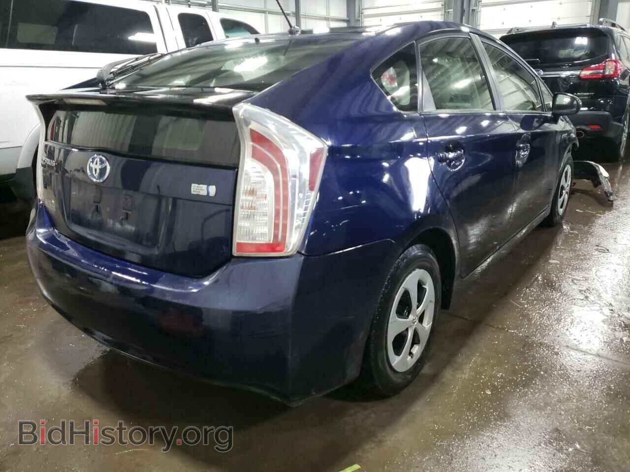 2013 TOYOTA PRIUS - VIN: JTDKN3DU6D1645664 - Фото 4