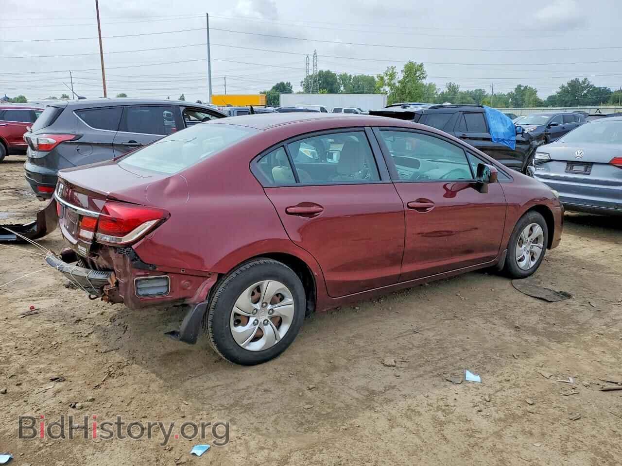 2014 HONDA CIVIC - VIN: 19XFB2F51EE069605 - Фото 3