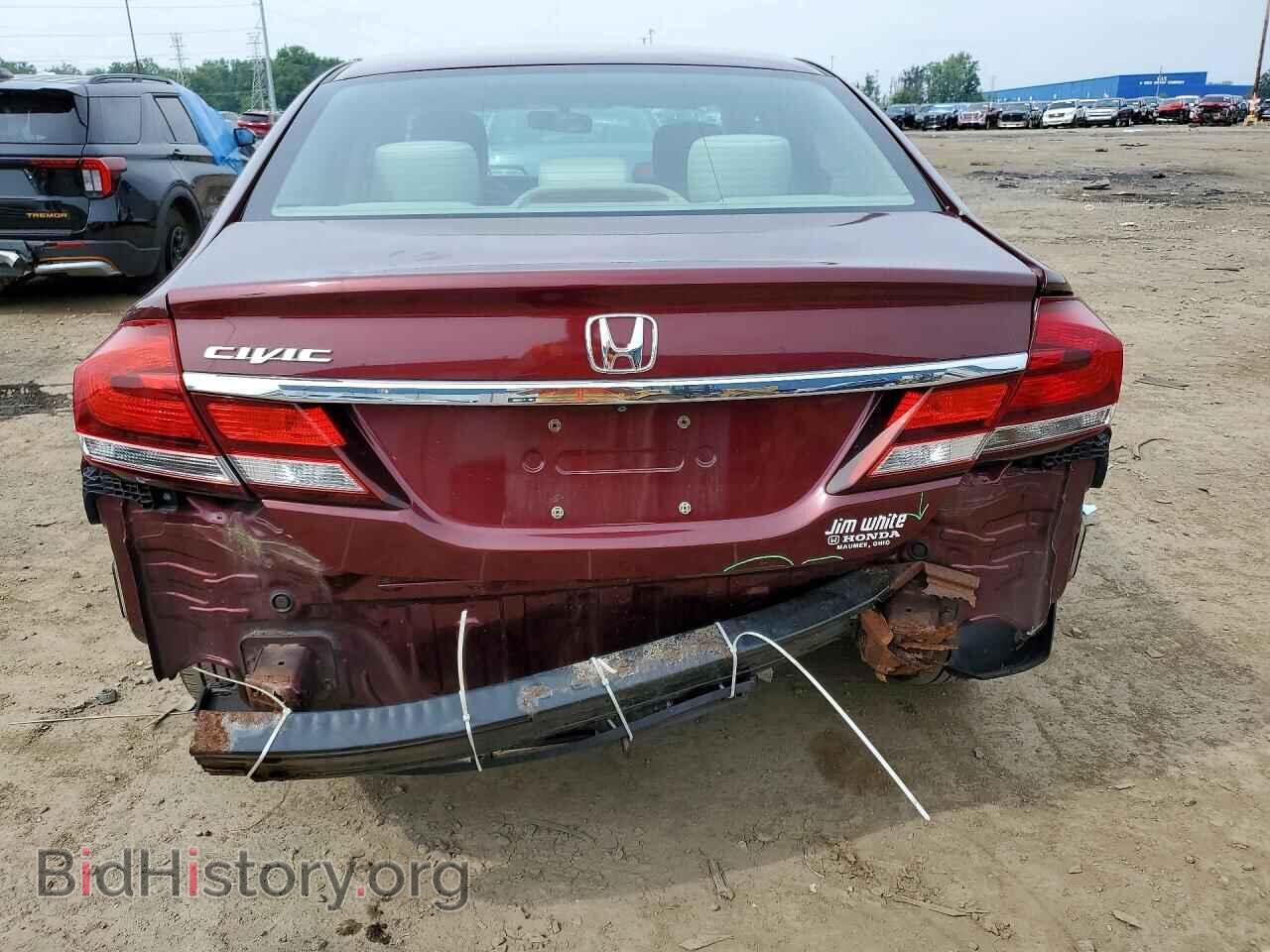 2014 HONDA CIVIC - VIN: 19XFB2F51EE069605 - Фото 6
