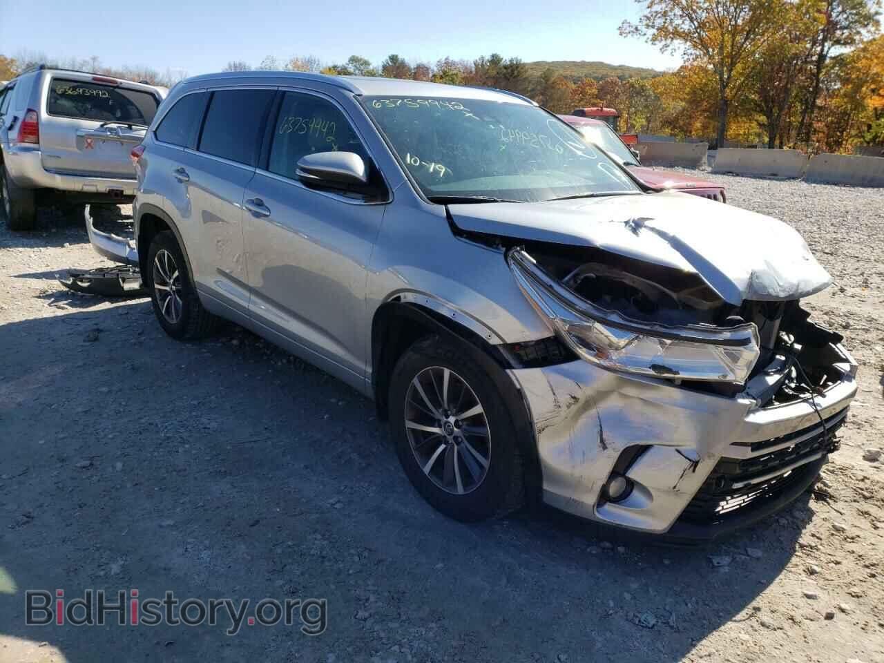 Фотография 5TDJZRFH7HS473737 - TOYOTA HIGHLANDER 2017