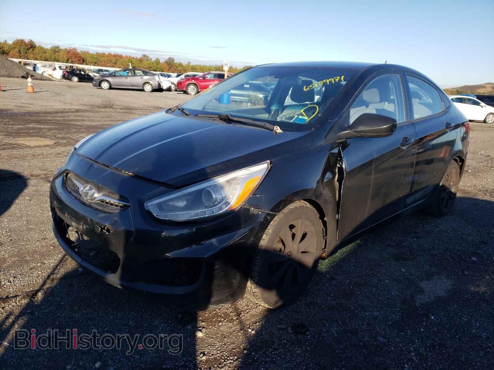 2014 HYUNDAI ACCENT - VIN: KMHCU4AE5EU701230 - Фото 2